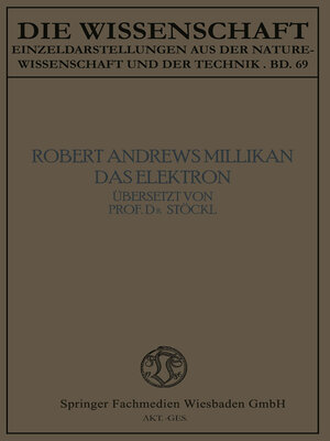 cover image of Das Elektron
